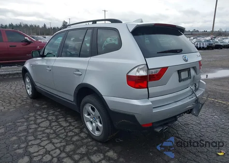 2007 BMW X3 3.0Si from USA, damaged, VIN WBXPC934X7WF23080
